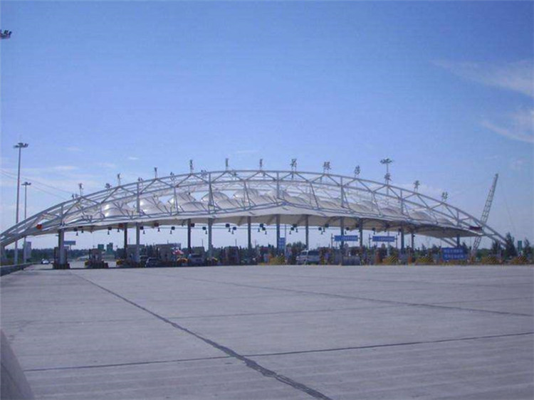 普兰店收费站网架