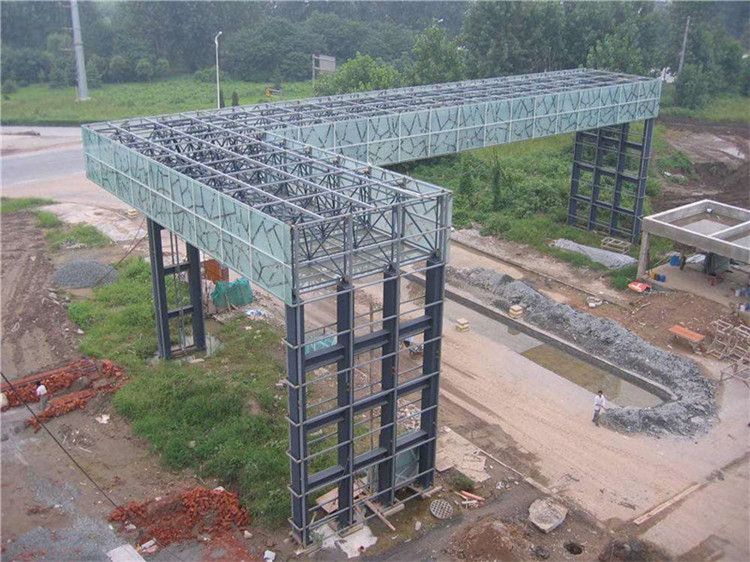 普兰店收费站网架